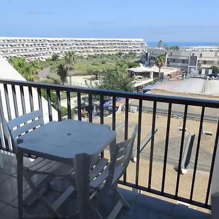 아파트 Heliopolis Batiment Fgh - 2 Couchages Cap D'agde Mae-4574 *